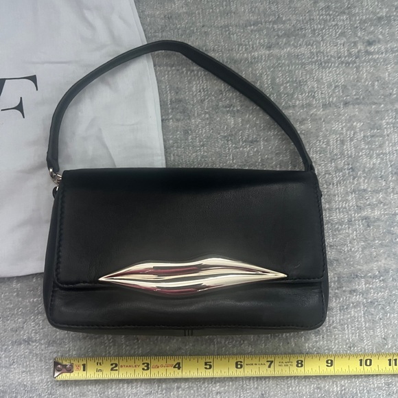 DVF butter soft black leather handbag - Picture 7 of 11